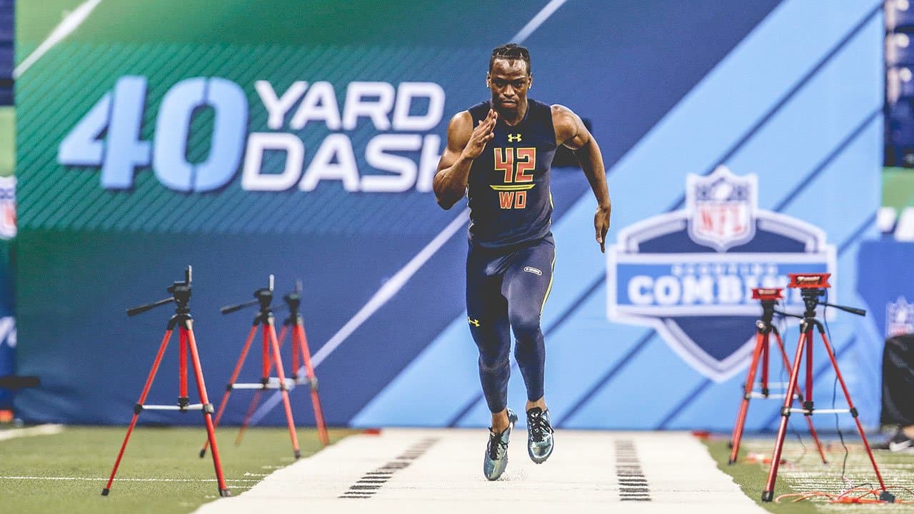 Former UW receiver breaks NFL combine 40-yard dash record