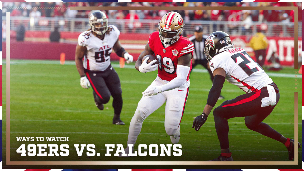 watch 49ers vs falcons