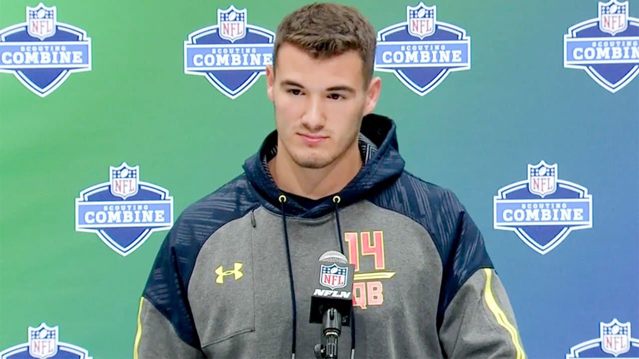 Mitchell Trubisky NFL Combine Press Conference