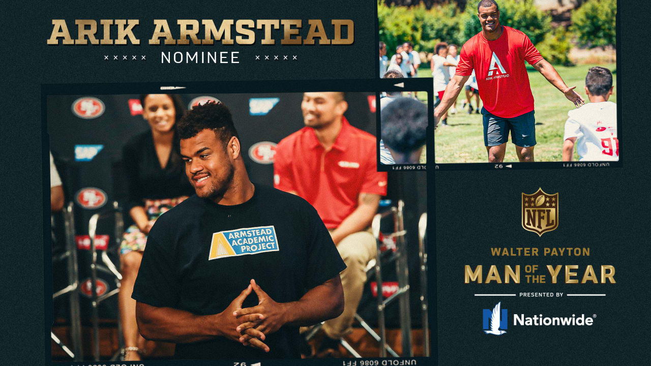 Arik Armstead Named 2020 Walter Payton Nfl Man Of The Year Nominee