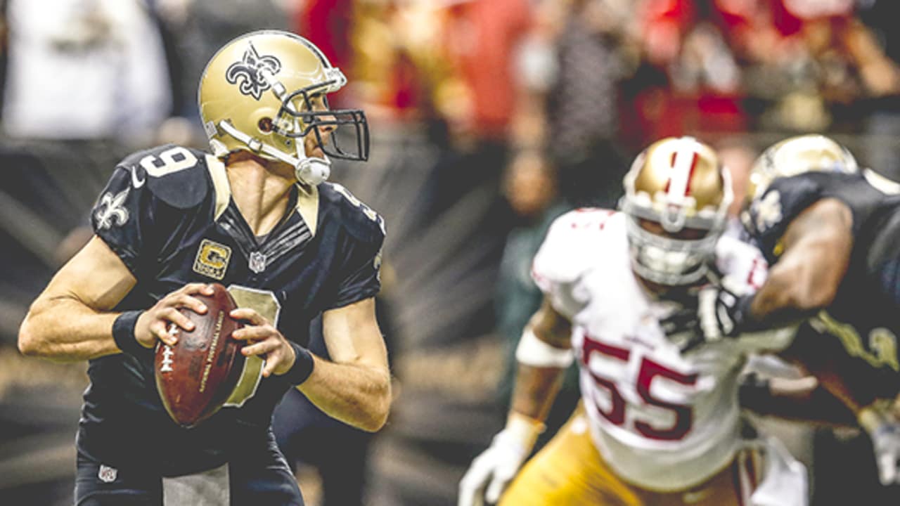 49ers beat Drew Brees, Saints 36-32