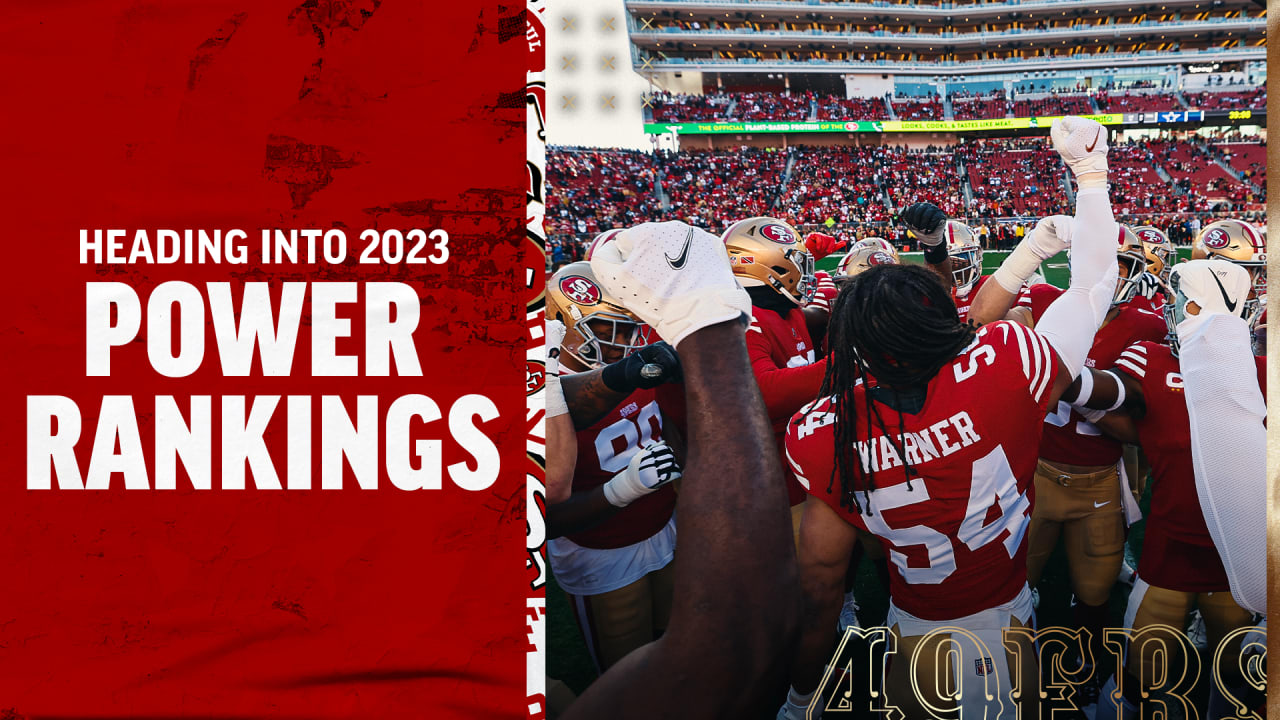 NFL Power Rankings: Where the 49ers Stand Headed into 2023