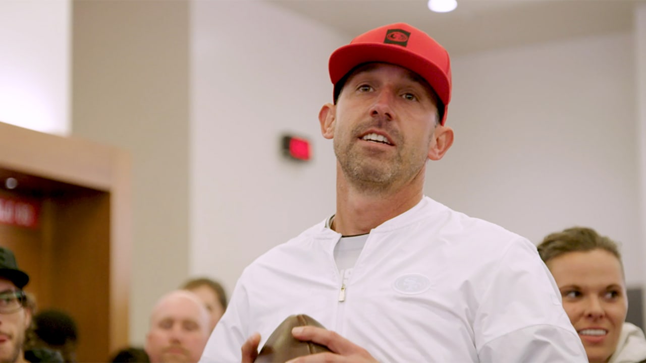 Inside The 49ers Locker Room Following The Week 12 Victory