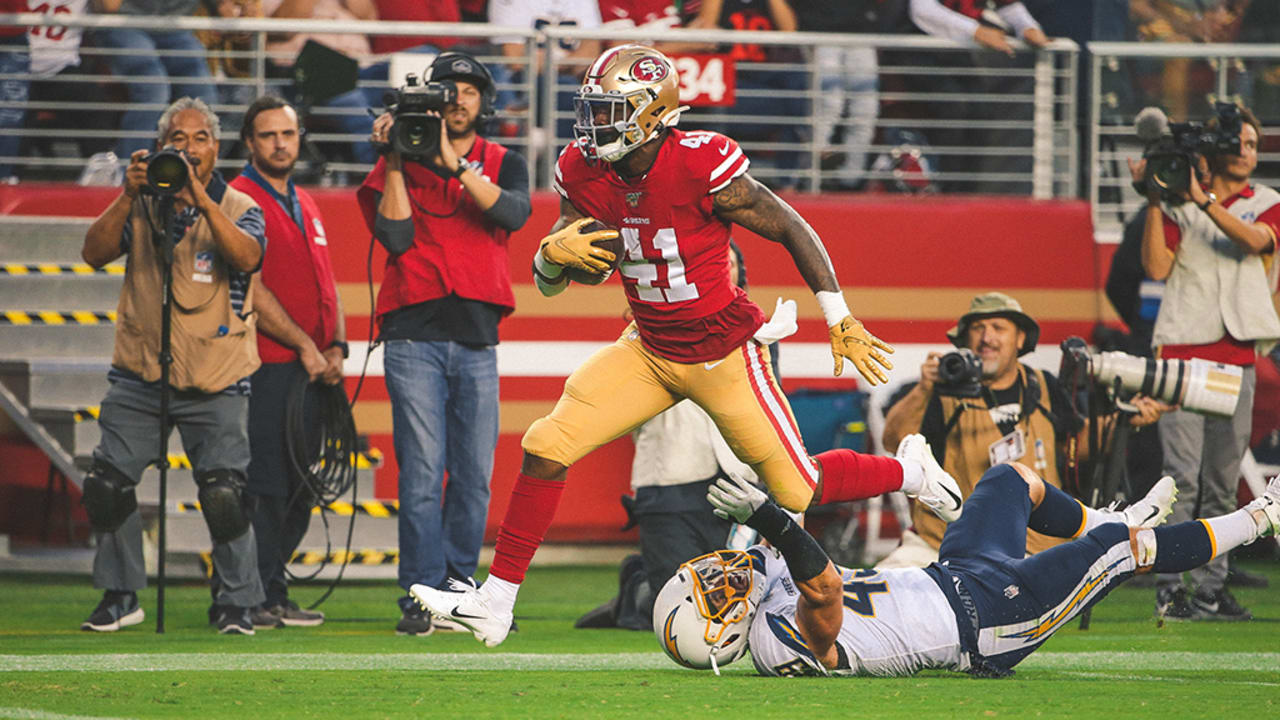 Jeff Wilson Jr Reverses The Field And Scores A 41 Yard