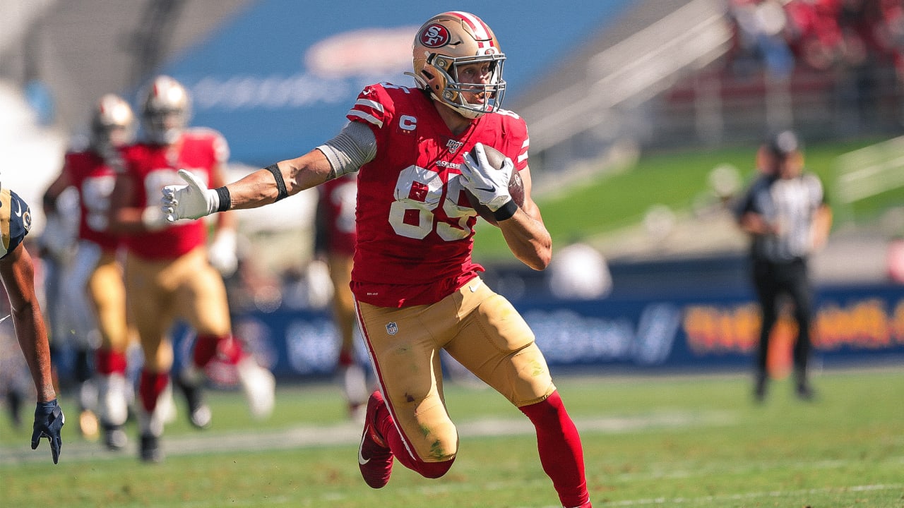 George Kittle Bounces Off Defenders For A 45-yard Gain