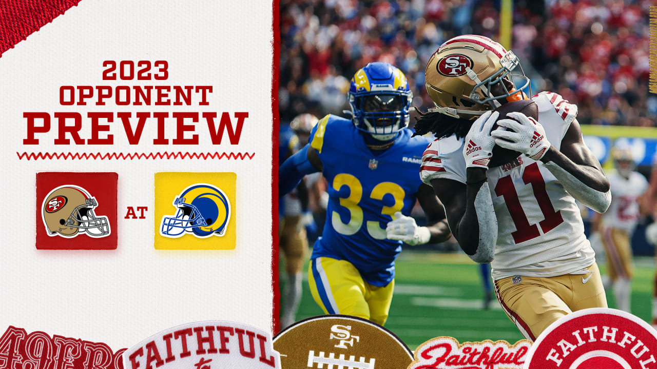 49ers 2023 Opponent Preview Los Angeles Rams