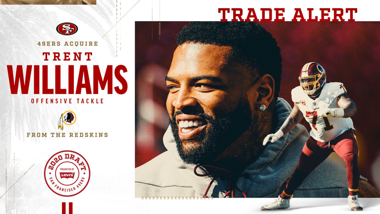 49ers Acquire T Trent Williams