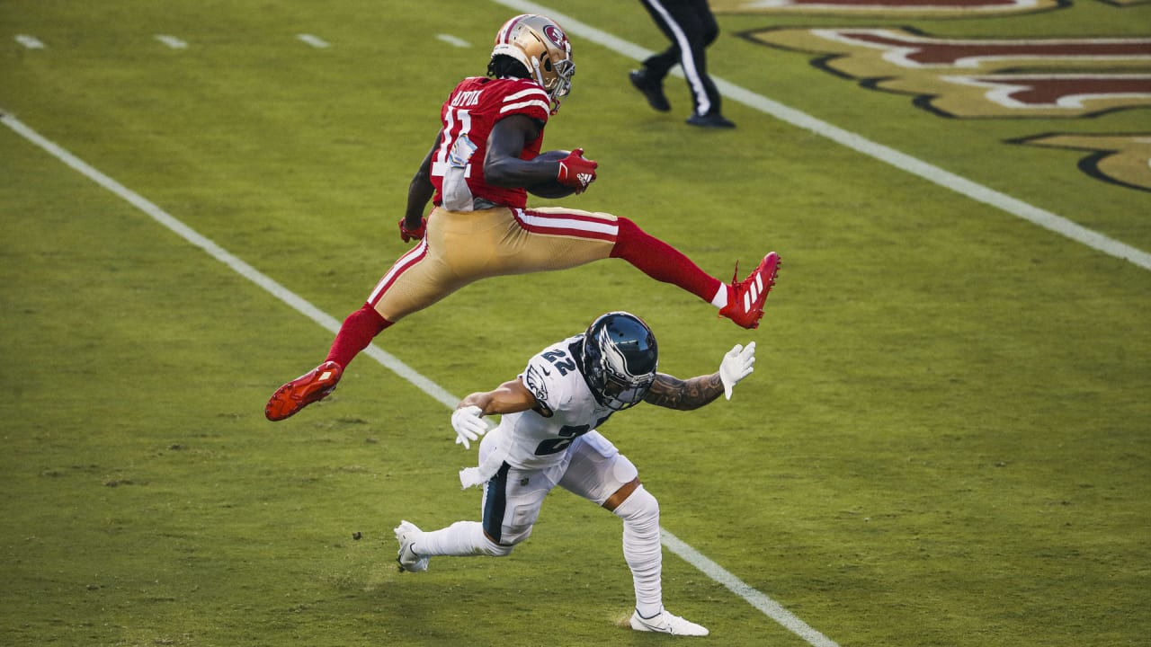 49ers vs eagles today