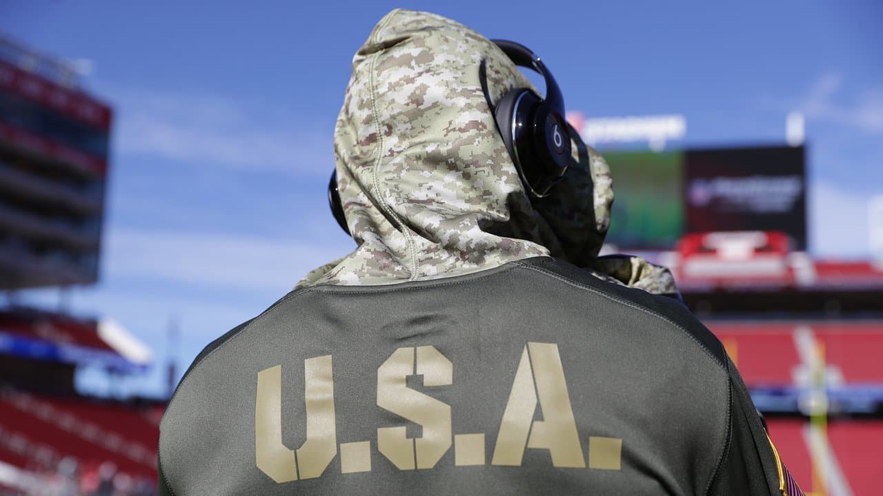 NFL Military Hoodies - Salute To Service