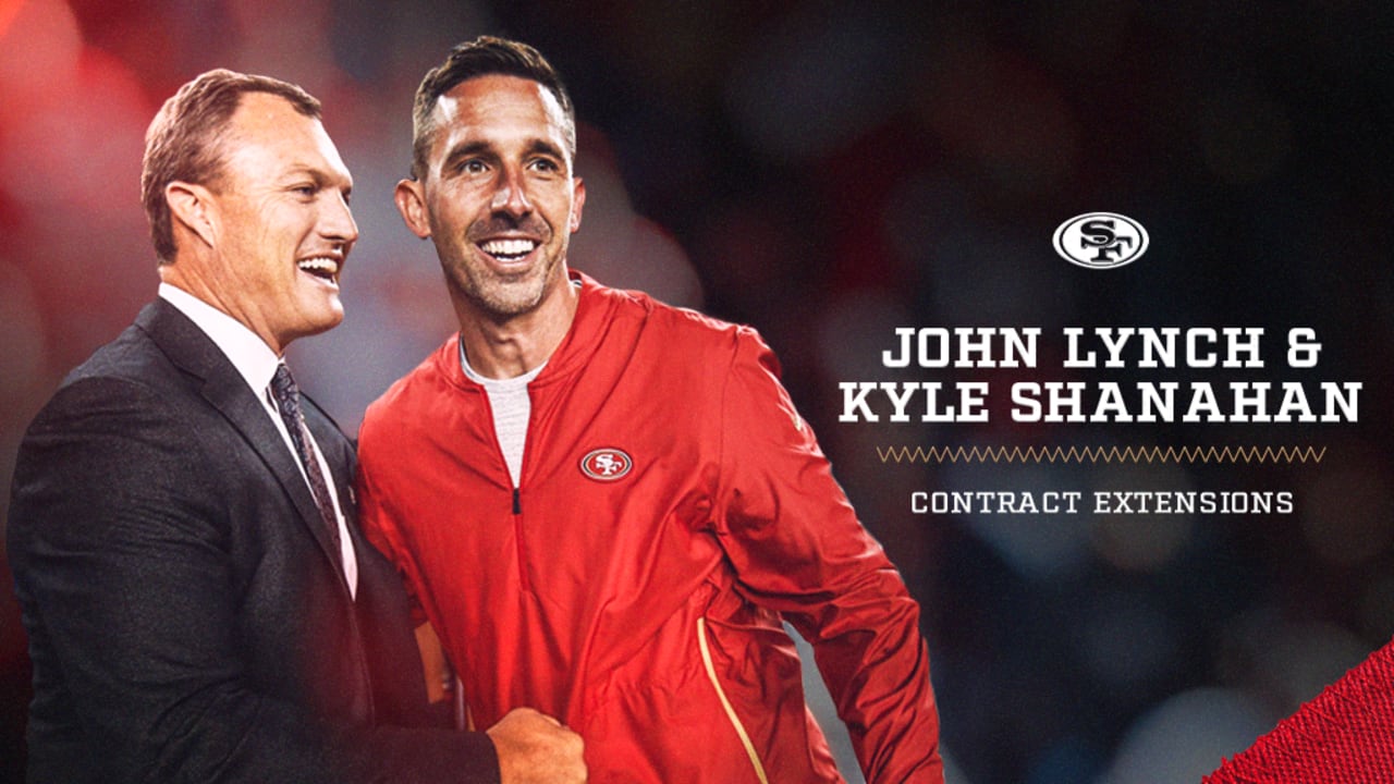 49ers Announce Multi-Year Contract Extensions for John Lynch and Kyle Shanahan