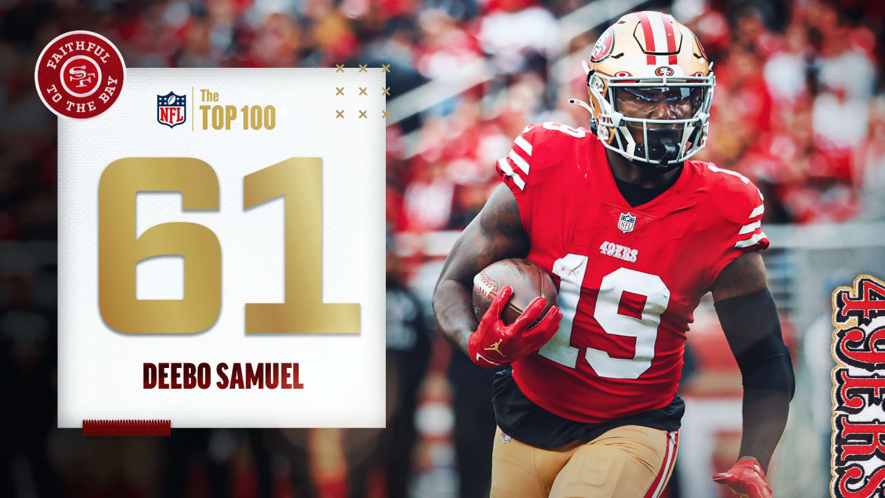 Deebo Samuel Named No 61 On NFL S Top 100 Players Of 2023