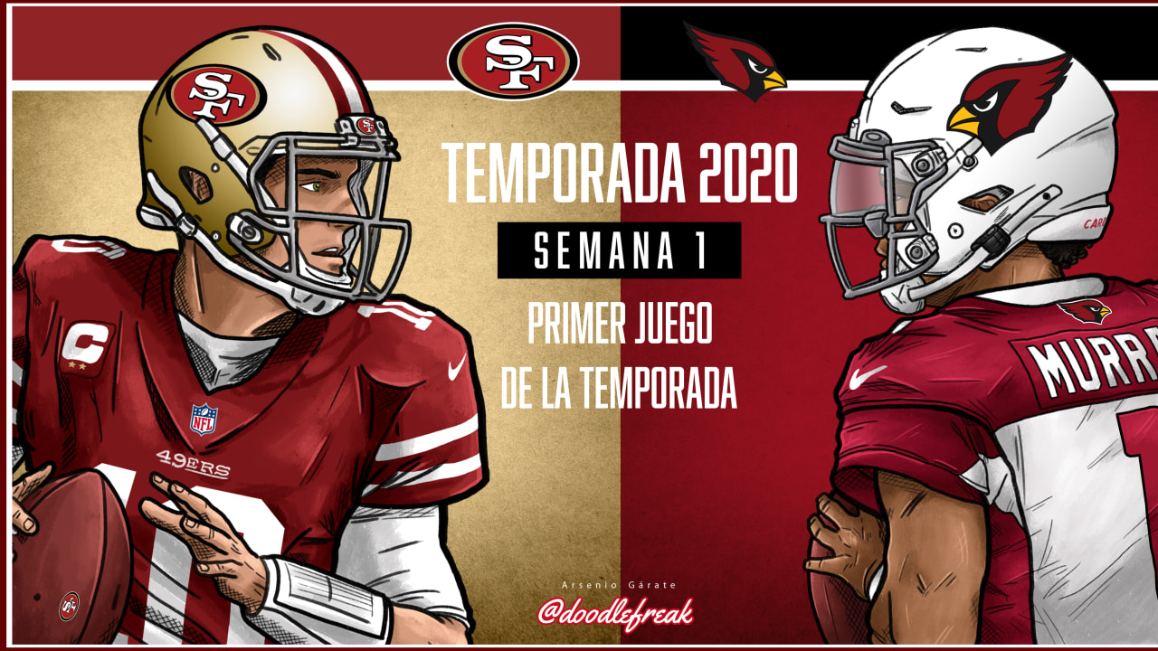 Inicia la Temporada 2020: San Francisco 49ers vs. Arizona Cardinals Semana 1