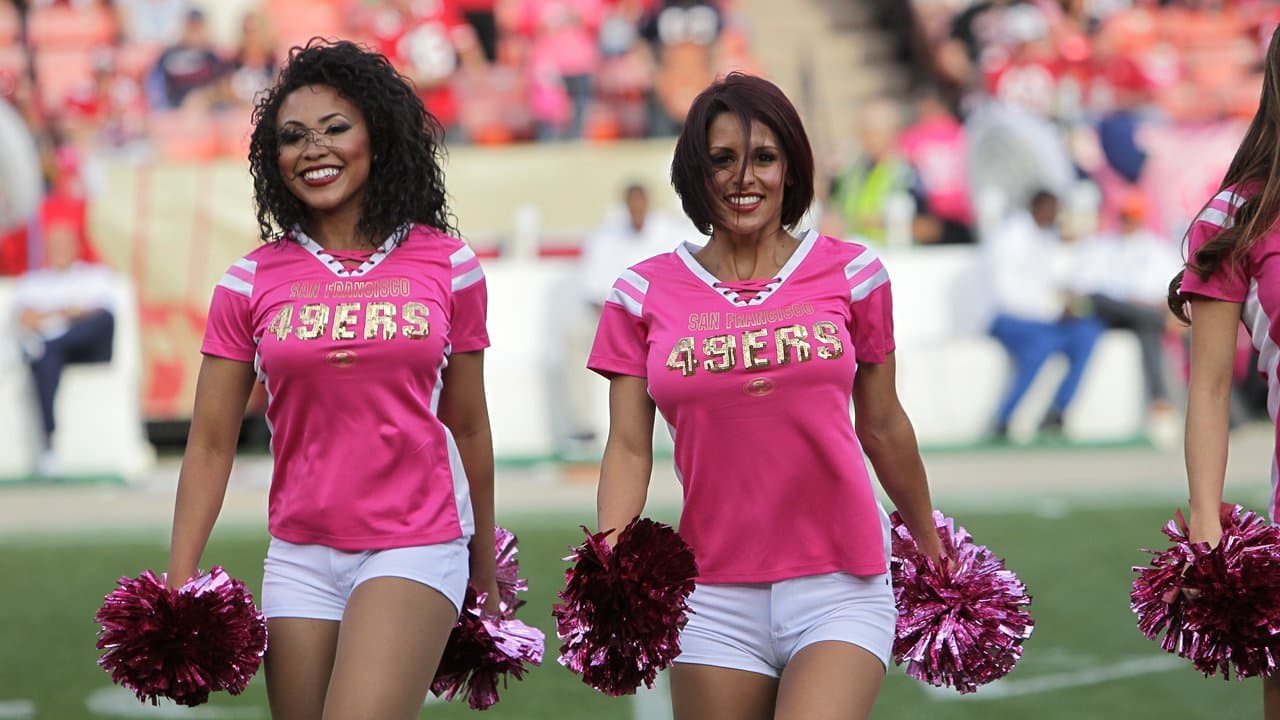 San Francisco 49ers PINK by Victoria's Secret Women's Football