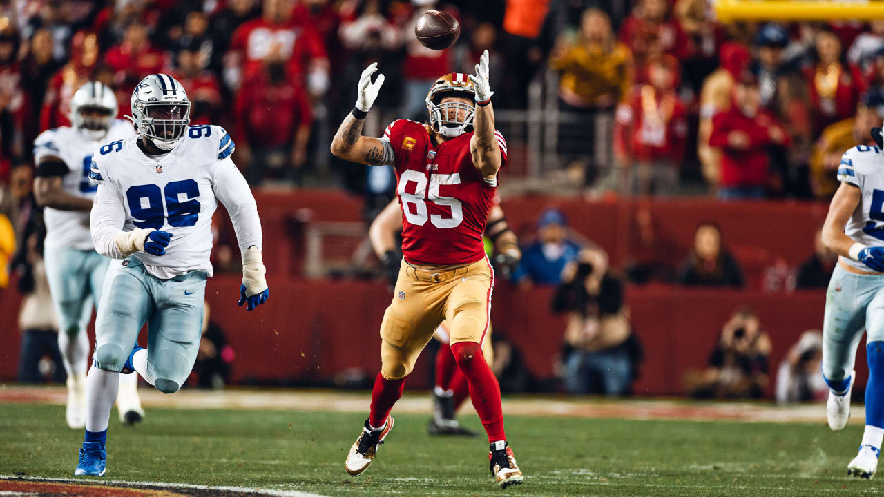 49ers All-Pro George Kittle fired up Warriors crowd vs. Pistons