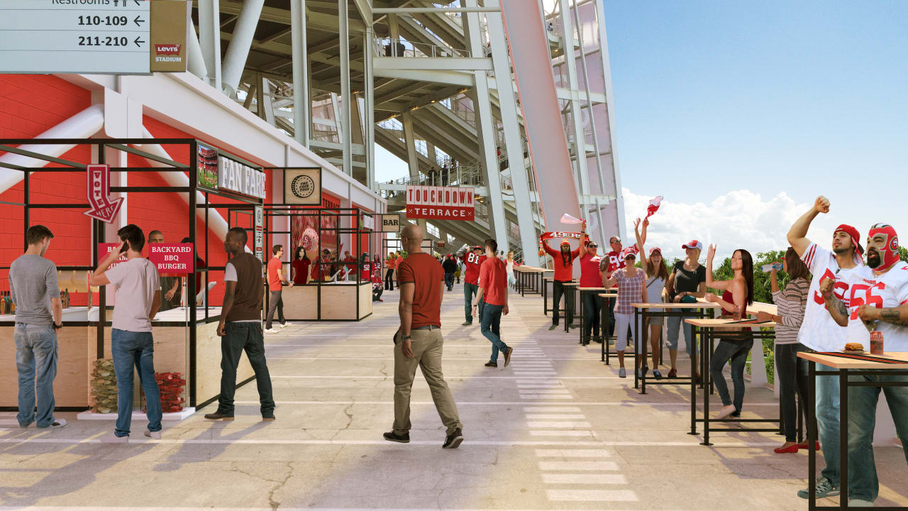Levi’s® Stadium and Levy Expand Dining Options, Introduce Touchdown Terrace