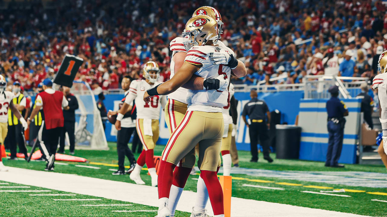 49ers rookie QB Trey Lance has his first splash play, on a nice 80-yard TD  toss (video)