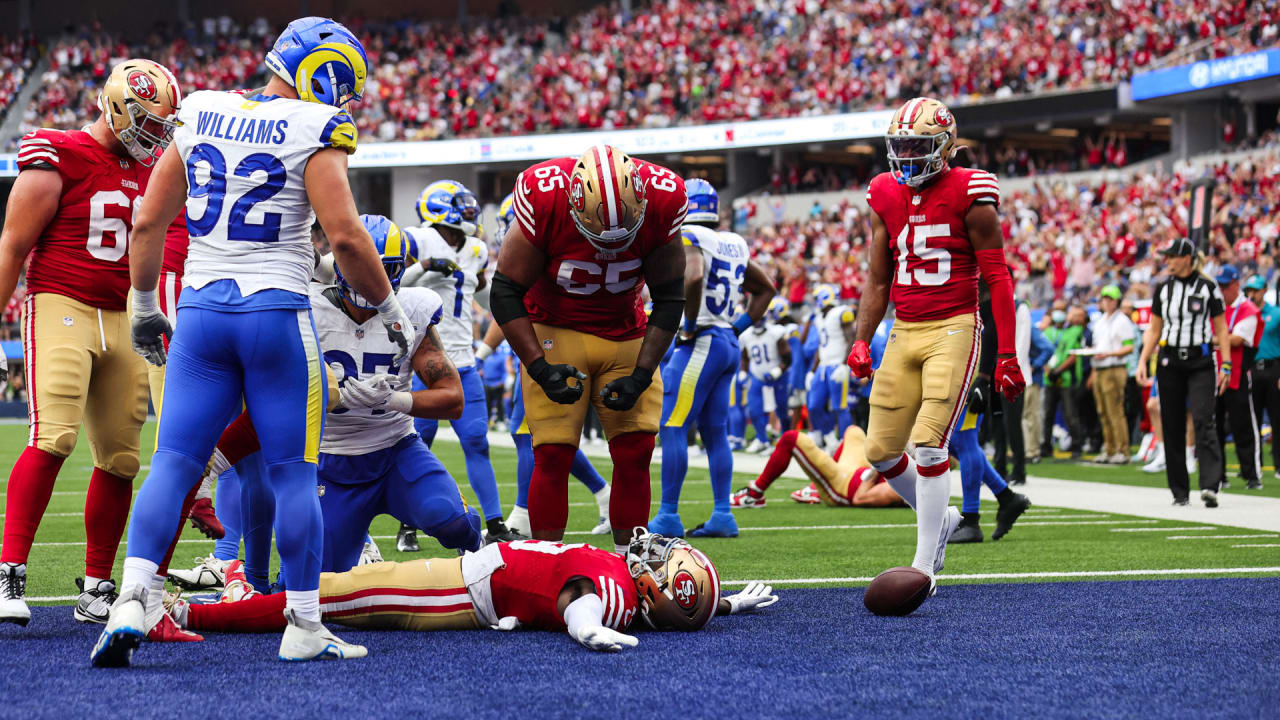 the 49ers and the rams