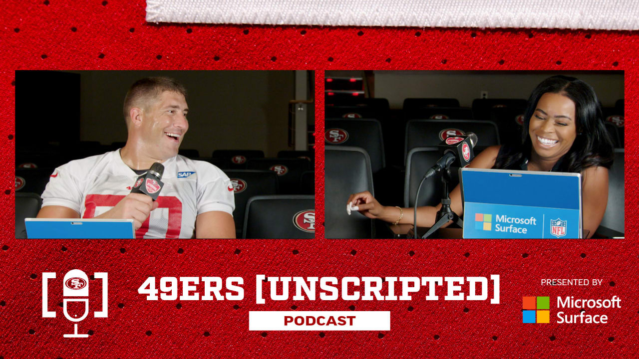 Unscripted: George Kittle and Laken Tomlinson Talk Gameday Alter Egos