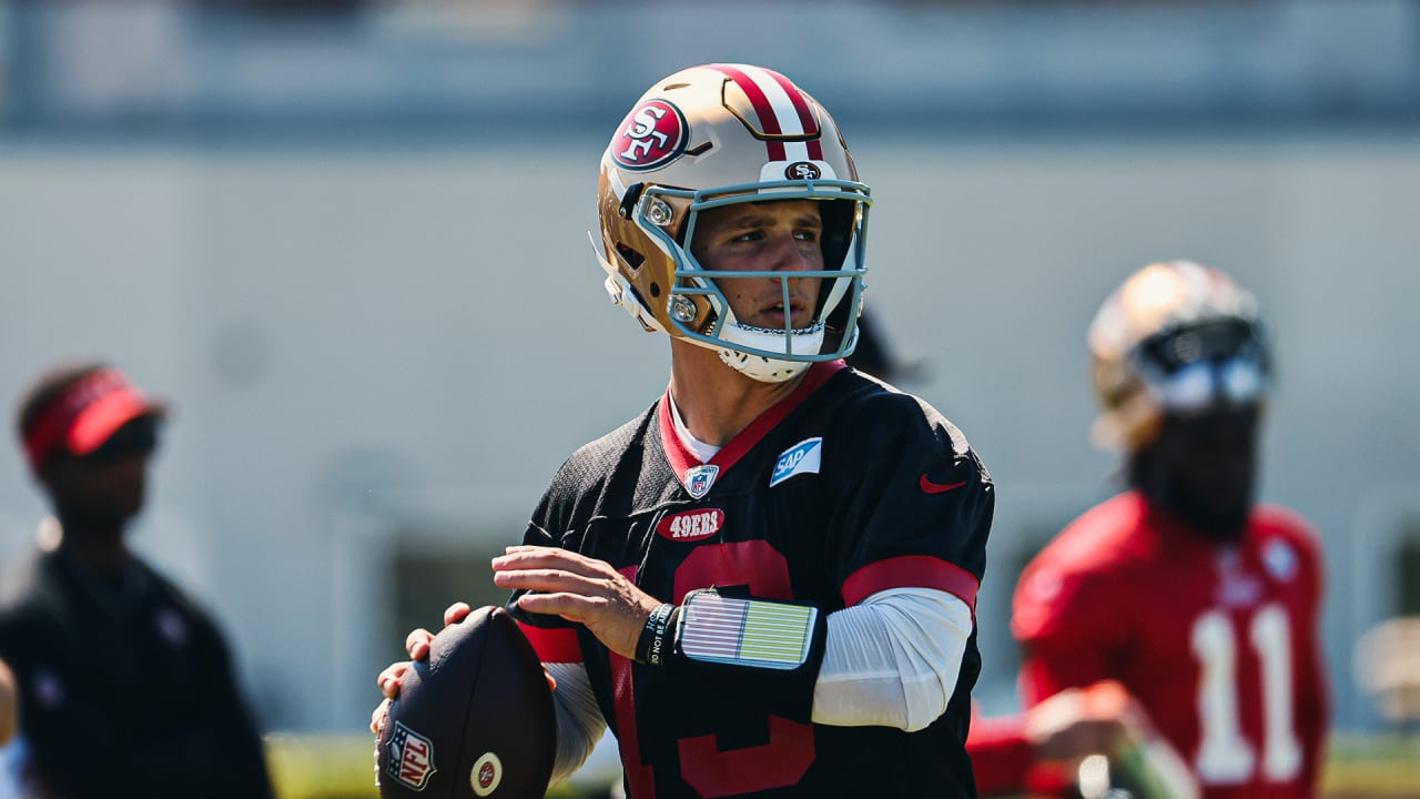 Brock Purdy Prepares for First Start vs. the Rams