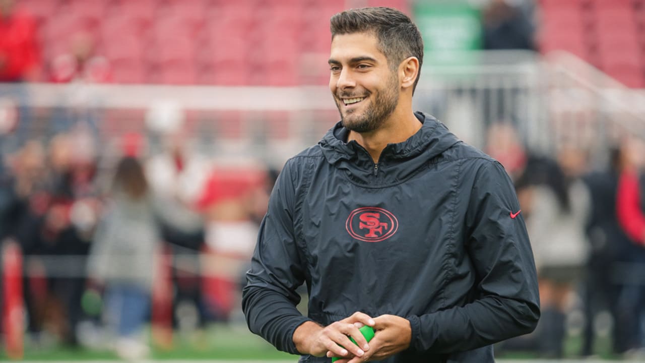 MJ Acosta Reports 49ers May 'Lean More' on Jimmy Garoppolo in 2020