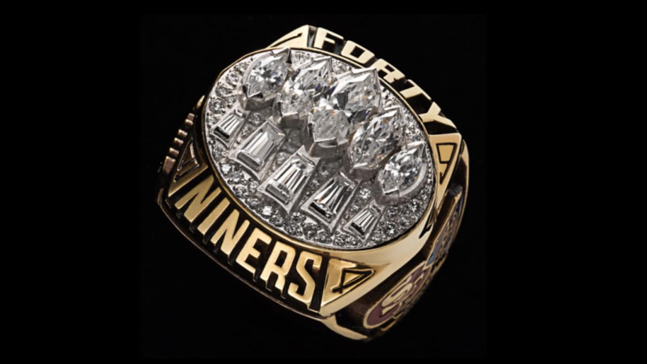 forty niners championship rings