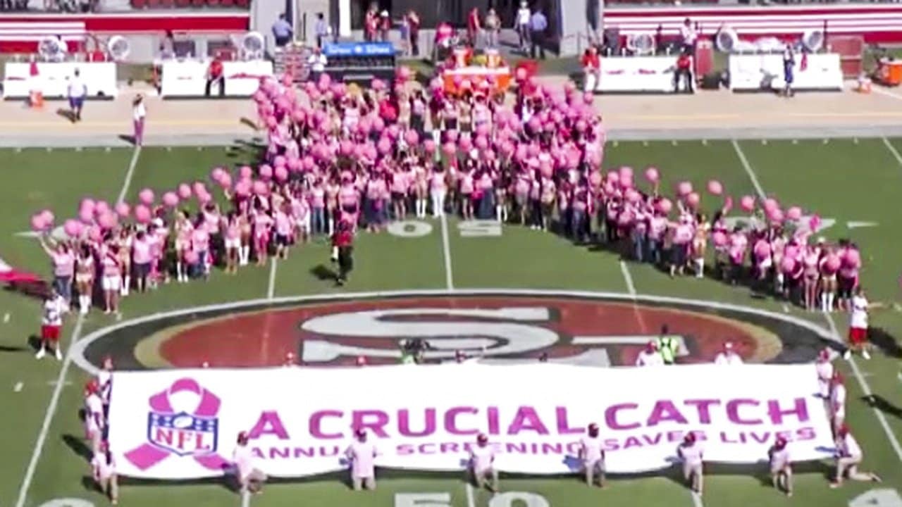 49ers Celebrate Breast Cancer Awareness