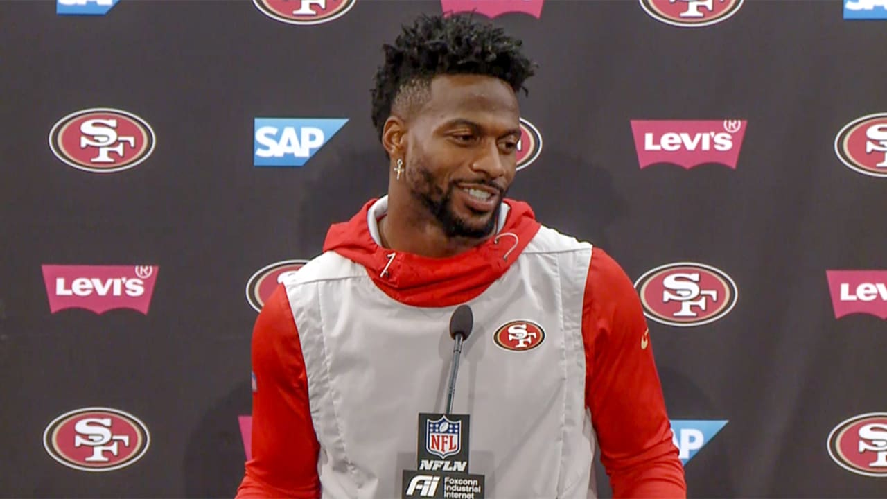 San Francisco 49ers wide receiver Emmanuel Sanders (17) during practice in  preparation for Super Bowl LIV at the SAP Performance Center, Friday, Jan.  24, 2020, in Santa Clara, California. (Photo by IOS/ESPA-Images