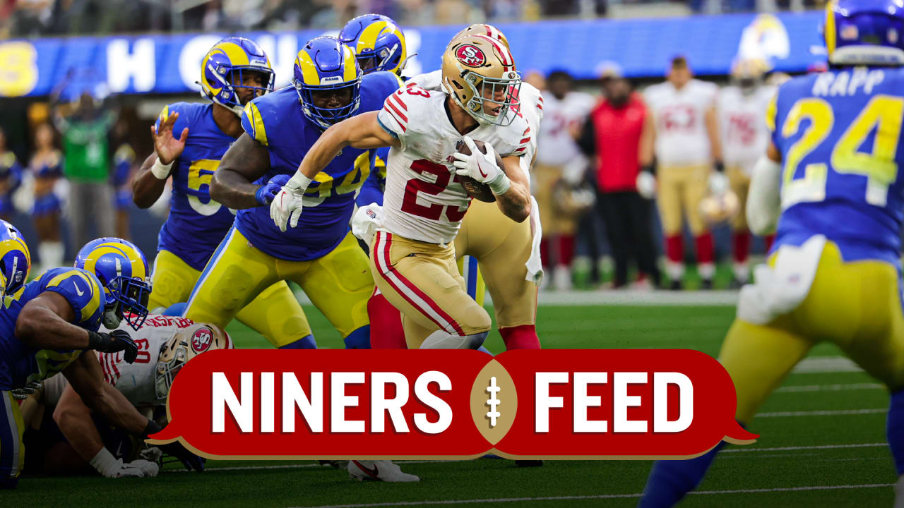 49ers-Rams live updates: McCaffrey passes, catches and runs for TDs