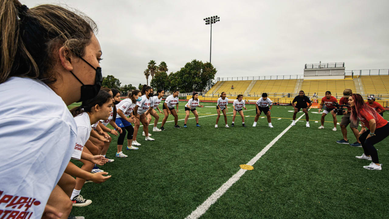 49ers Support Initiative to Make Girls Flag Football a High School Varsity  Sport