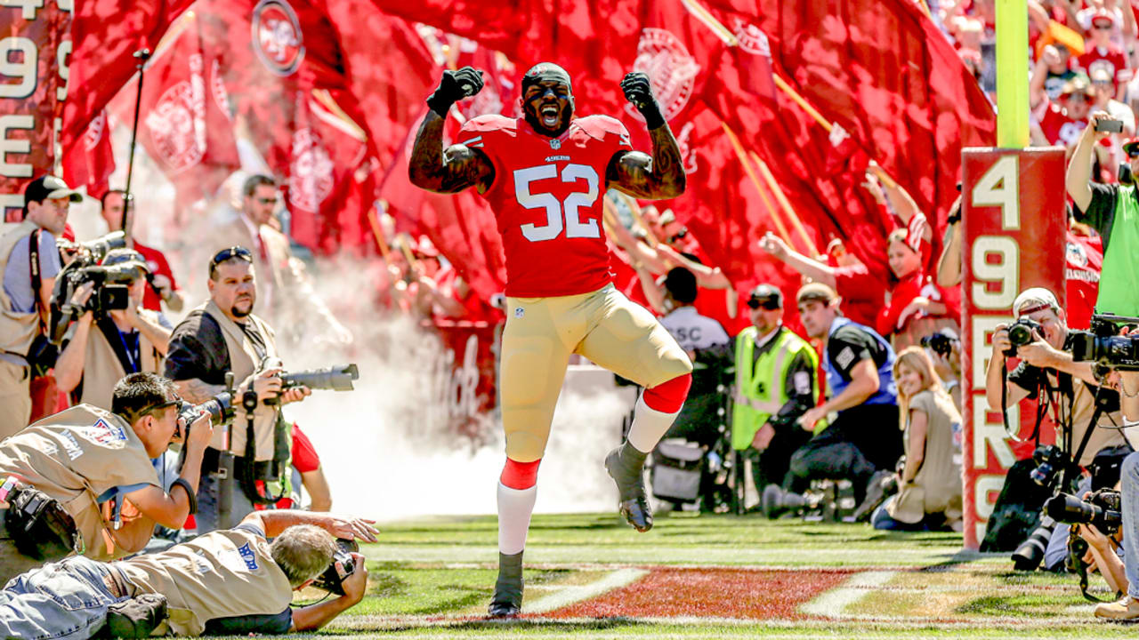 Battle of the Intros: Joe Staley and Patrick Willis Rate Each Other