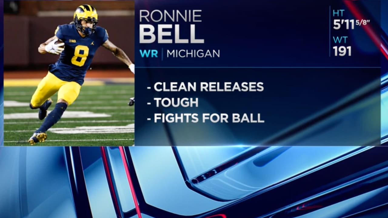 Michigan WR Ronnie Bell Selected 253rd Overall by the 49ers