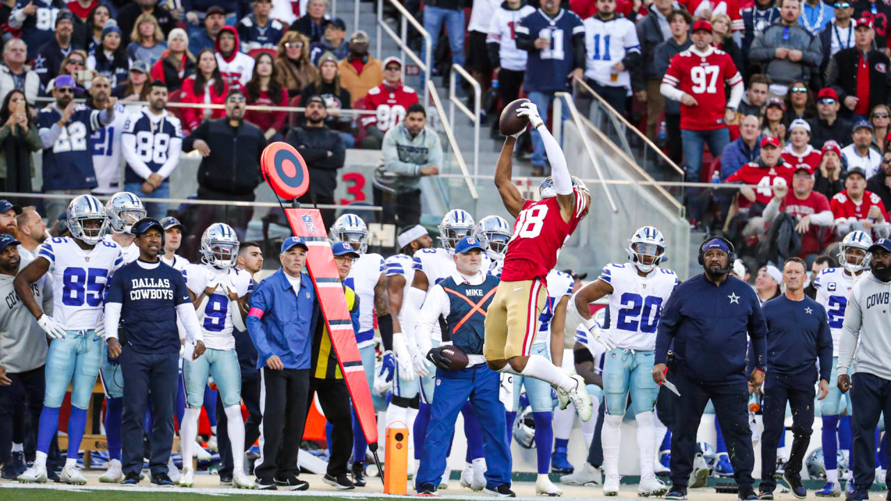 San Francisco 49ers stave off the Dallas Cowboys for 23-17 win to advance  to NFC Divisional Round