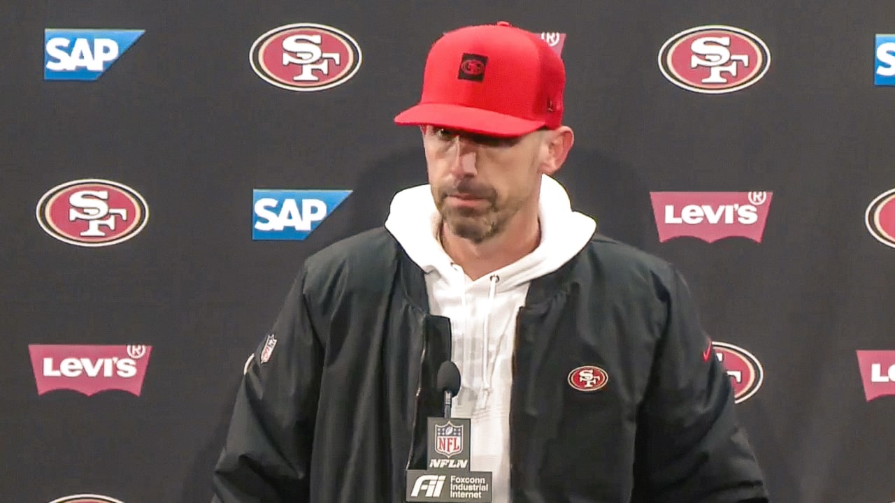 San Francisco 49ers Coach Kyle Shanahan Black Jacket