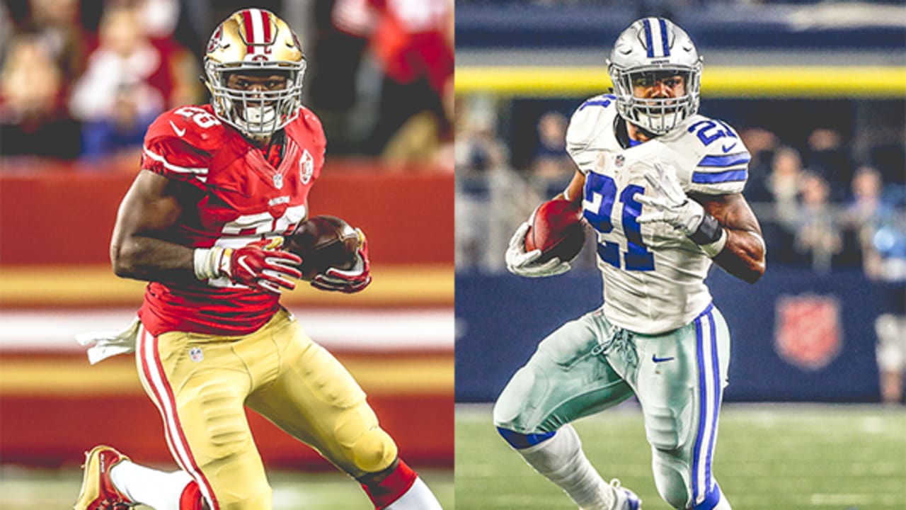 Carlos Hyde, Ezekiel Elliott Display Mutual Respect before First