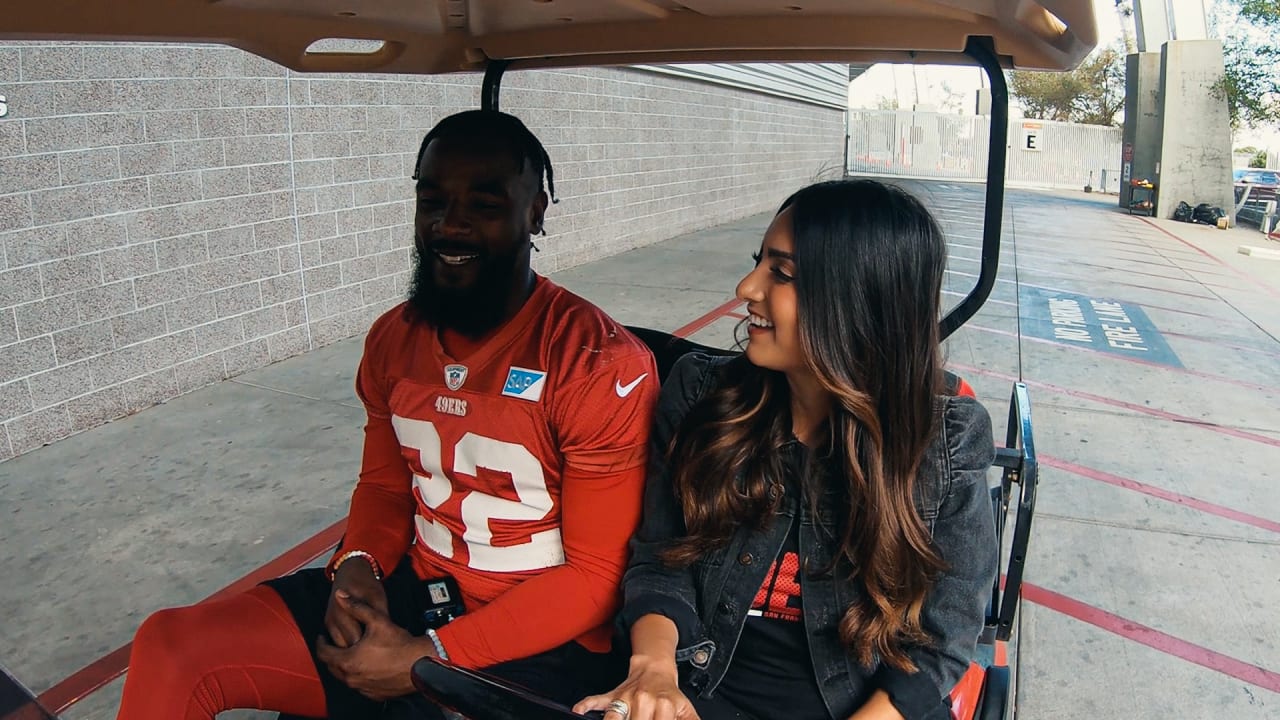 Cart Talk: Jeff Wilson Jr. Samples Musical Talents, Embraces Veteran RB ...