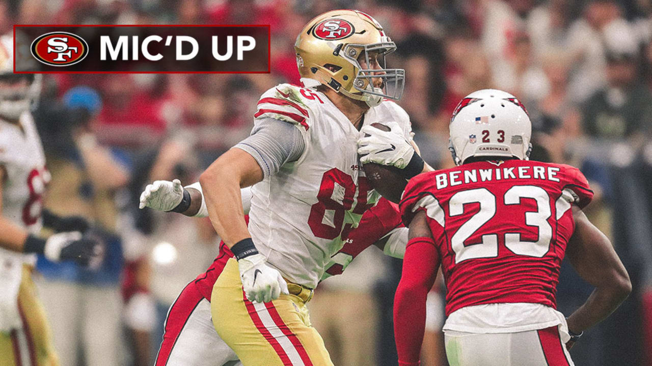 Mic'd Up: George Kittle Brings the Energy to 49ers Media Day