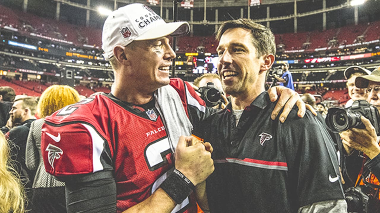 Kyle Shanahan, Falcons OC, follows father to the Super Bowl