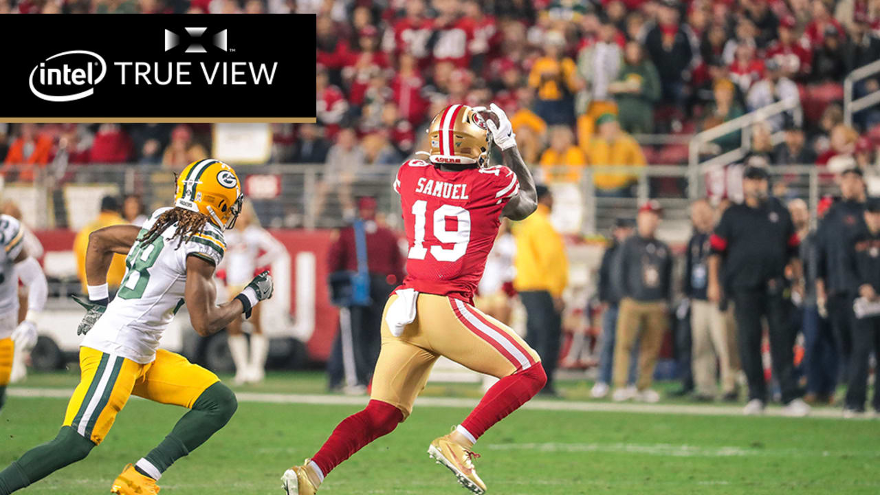 Intel True View: 49ers TD on 'Sunday Night Football' vs. Packers