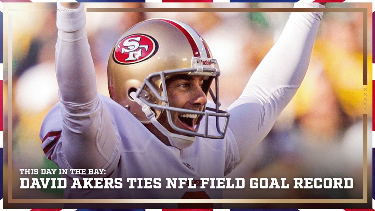 This Day in The Bay David Akers Ties NFL Field Goal Record