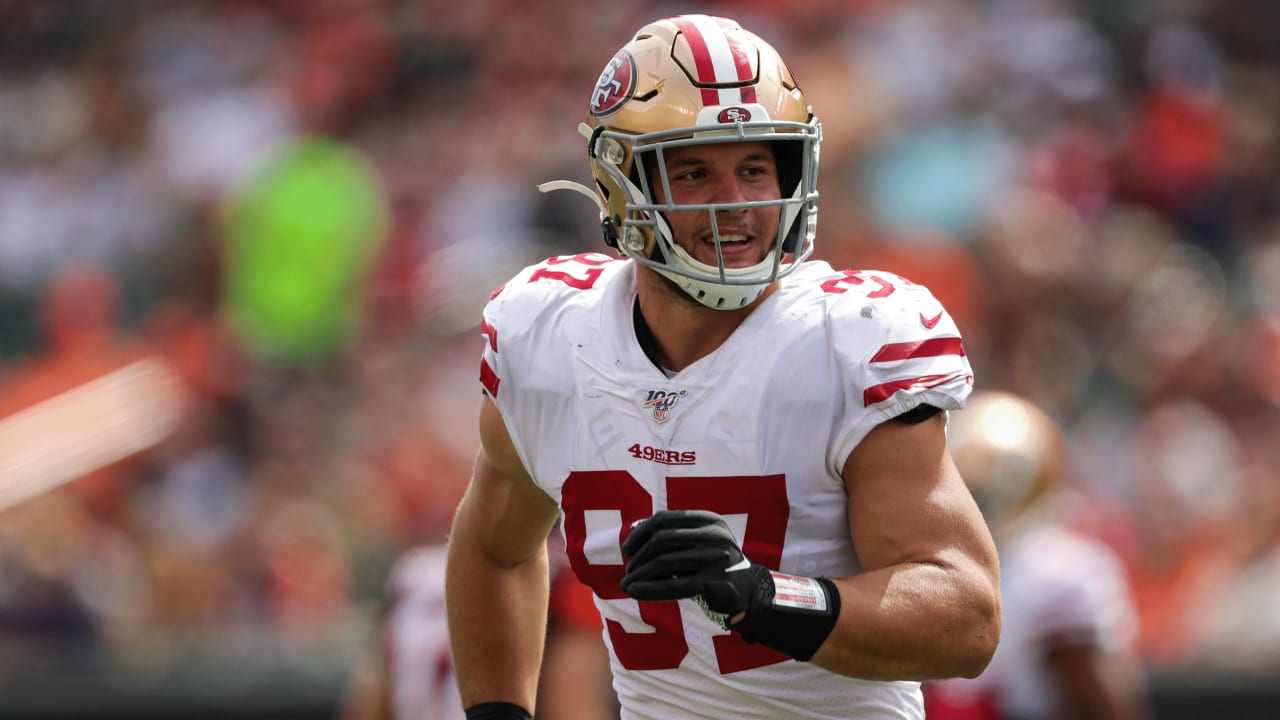 Reality for 49ers after feel-good win: Clock is ticking for Nick Bosa