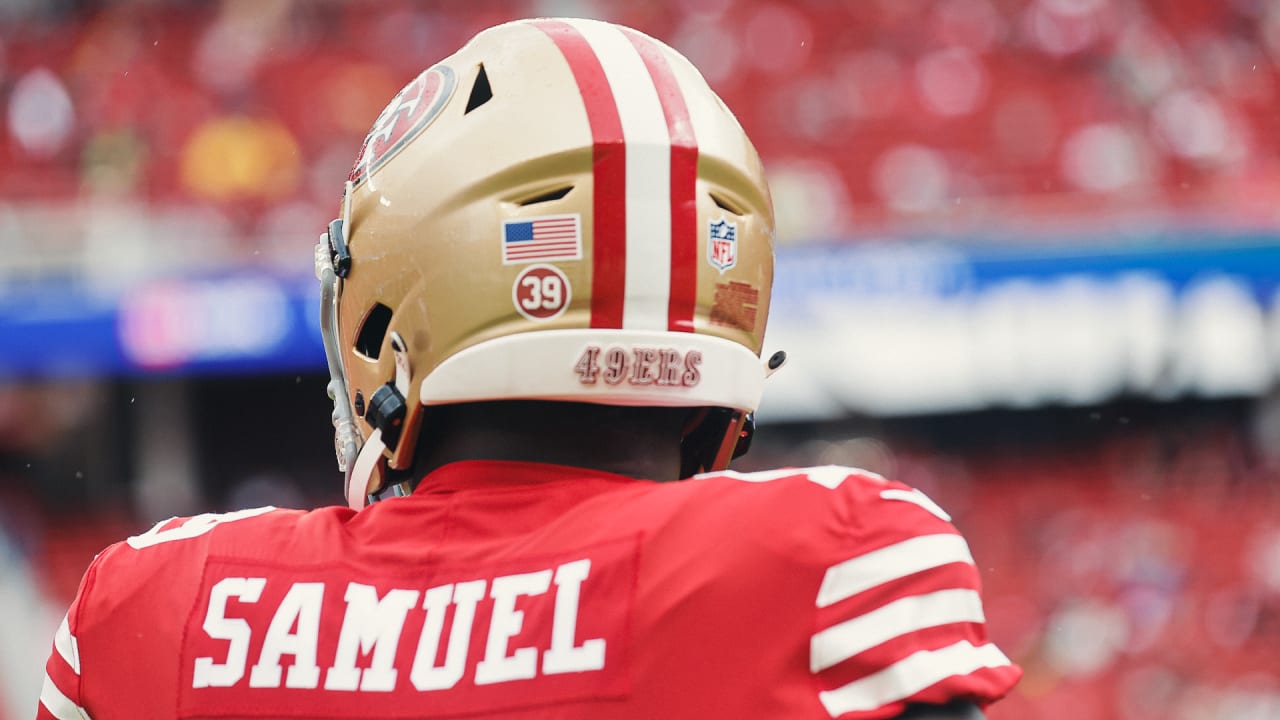 Niners rule out WR Deebo Samuel (hamstring) for Sunday's game vs. Rams