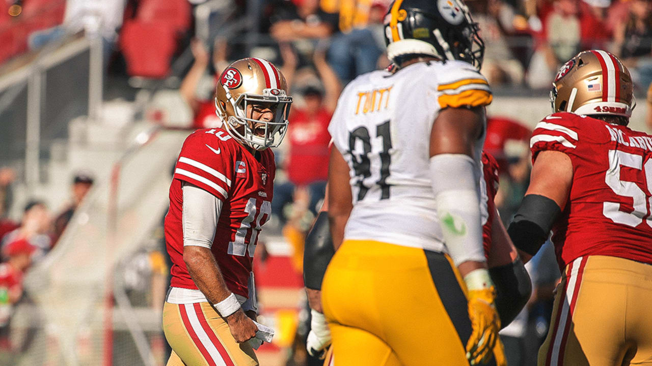 Steelers go for 2 and everything else, crush 49ers 43-18