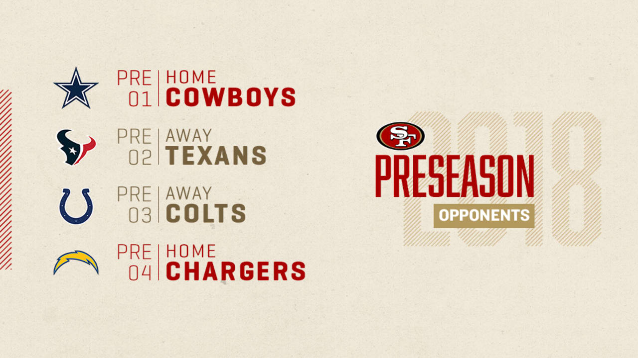 49ers preseason schedule 2022