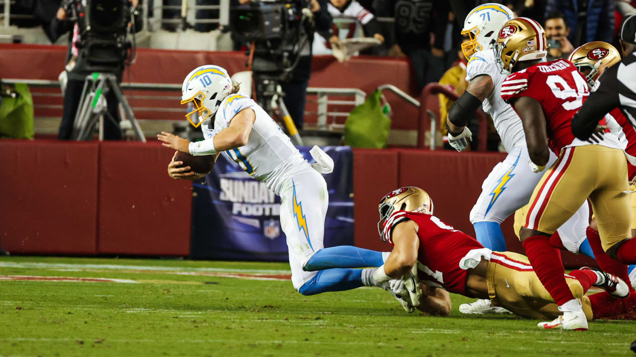 Justin Herbert Thursday Night Football Highlights