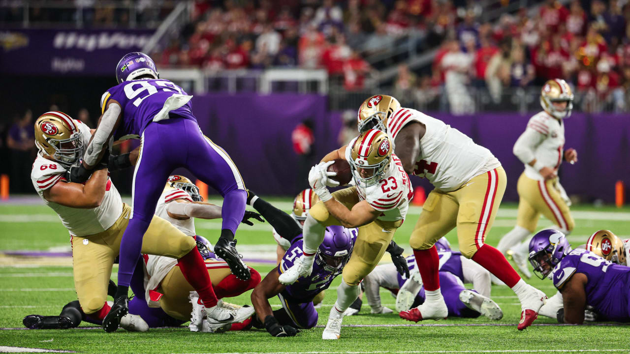 San Francisco 49ers Vs Minnesota Vikings Game Images Week 7 