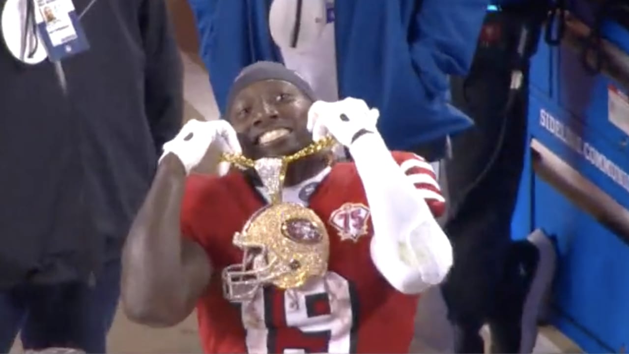 49ers bling helmet