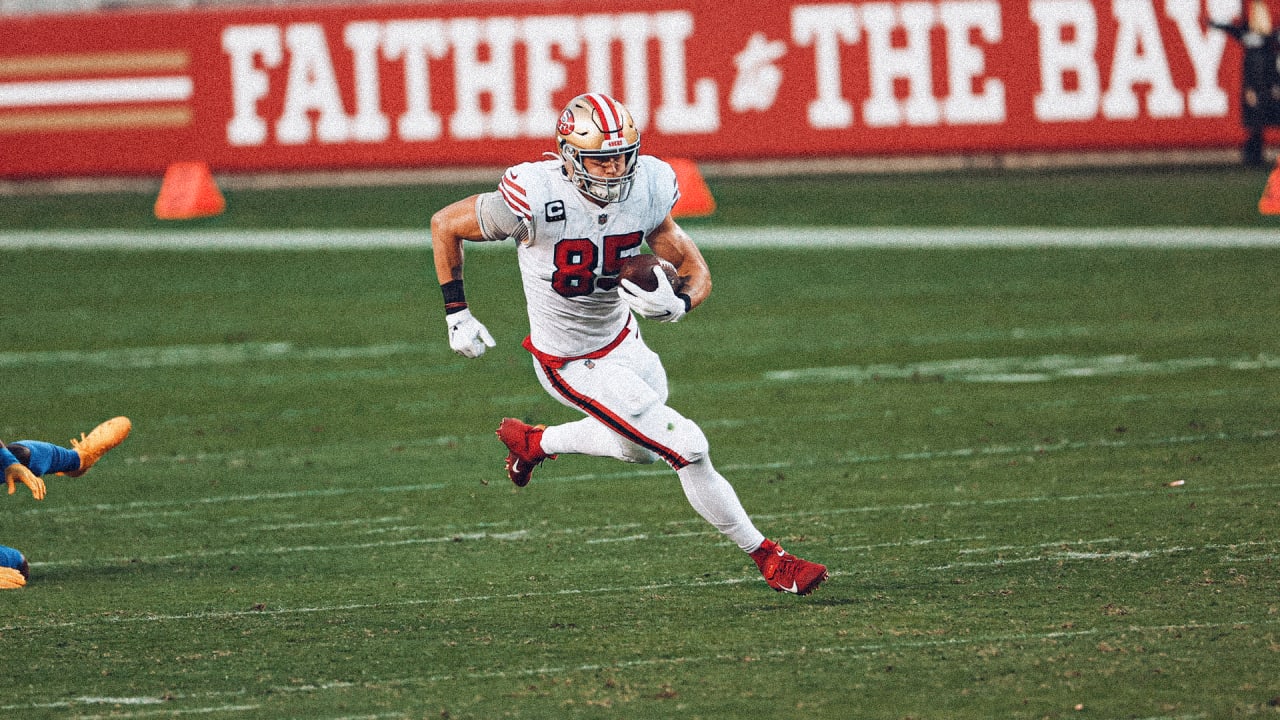 How George Kittle romped to 49ers glory, Christmas hibachi and a stolen TD