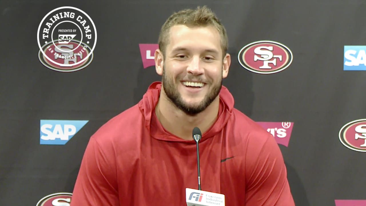 Trent Williams Says Nick Bosa Will Be 'Pivotal' in Knocking Off Rust