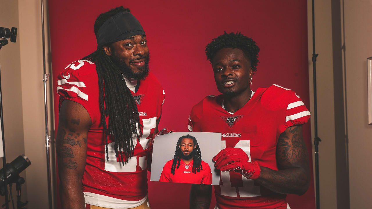 Richard Sherman San Francisco 49ers Jersey Swap