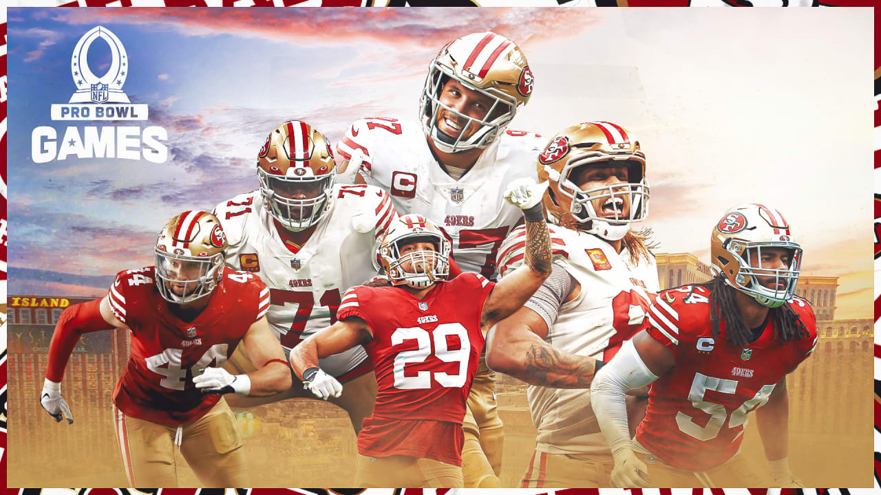 Six 49ers Selected to the 2023 Pro Bowl